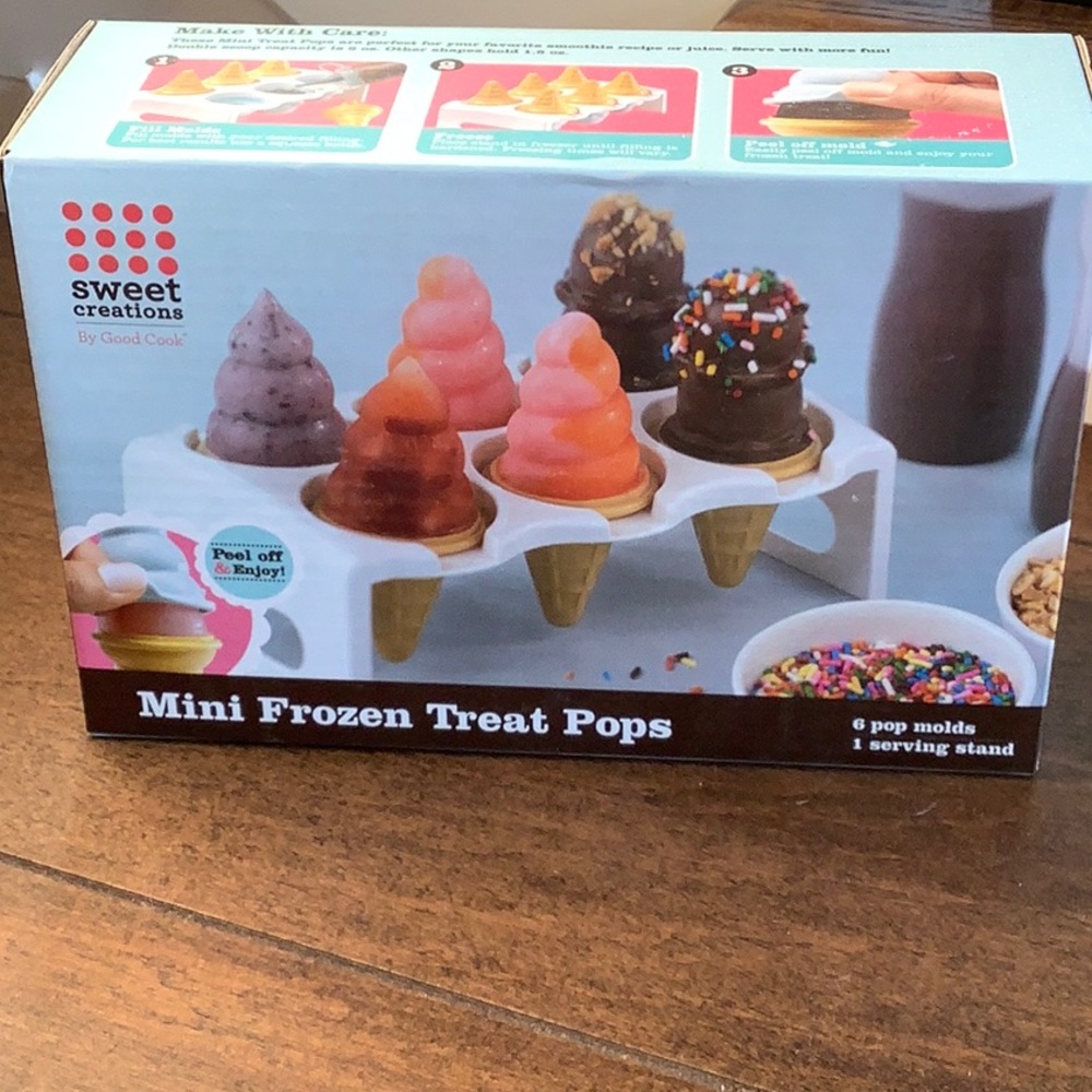 Sweet Creations 6 Count Mini Frozen Treat Popsicle